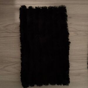 Rabbit Fur Snood Scarf